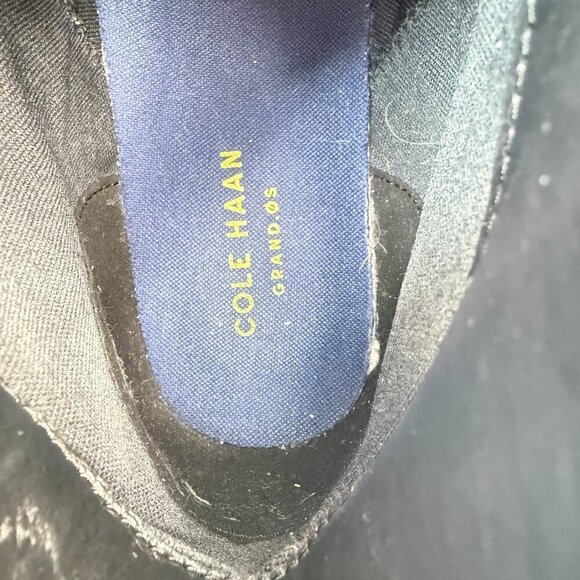 Cole Haan Grandpro Men Size 11.5M C30598 Light Grey Suede Black Hiker Boot - Picture 11 of 12